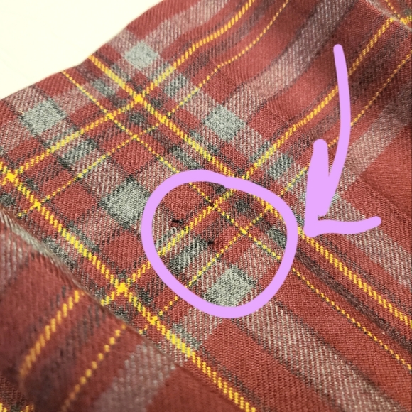 Vintage Pleated Wool Skirt - Picture 3 of 6